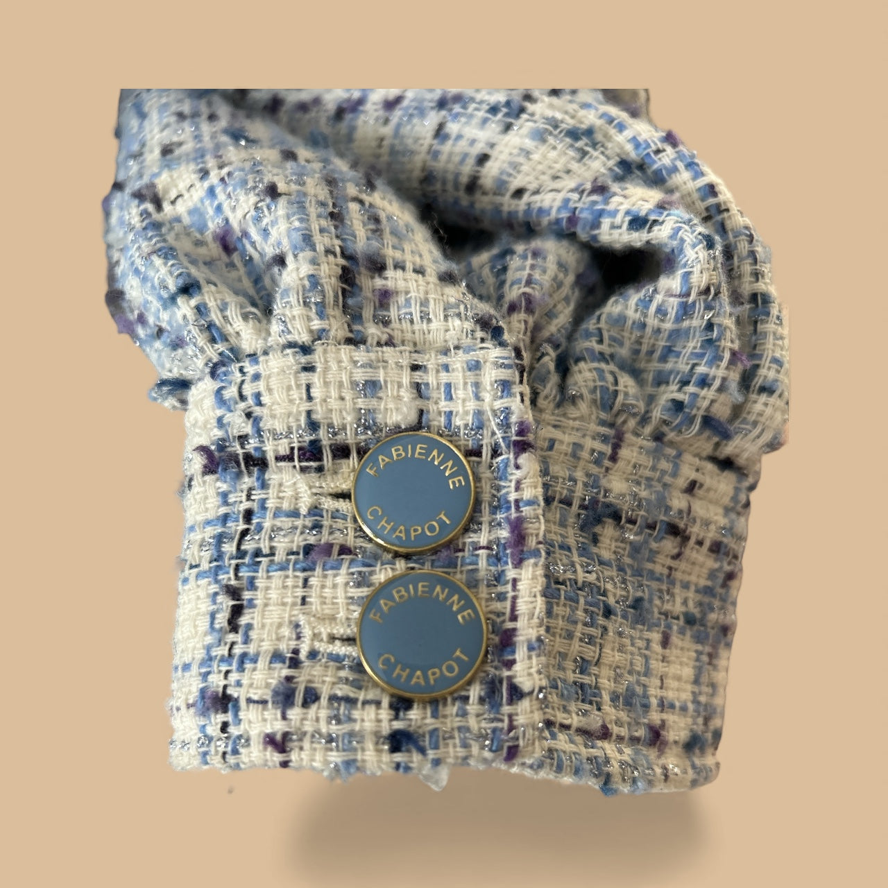 WOMANS "FABIENNE CHAPOT” STUNNING CARICE CORNFLOWER BLUE LIGHTLY PADDED JACKET