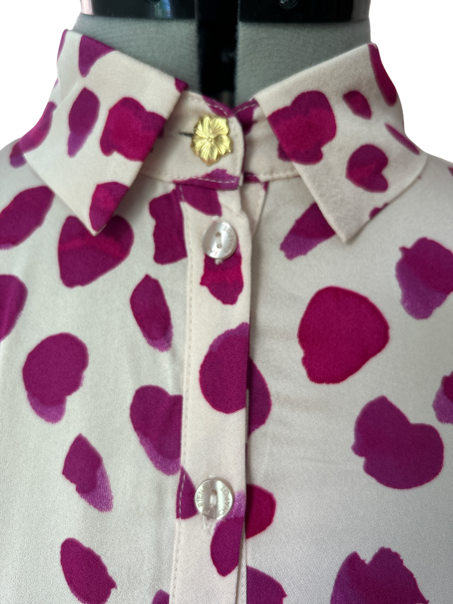 NEW WITH TAGS. FABIENNE CHAPOT MILA DRESS HAPPY LEOPARD Size Small 6/8 UK.