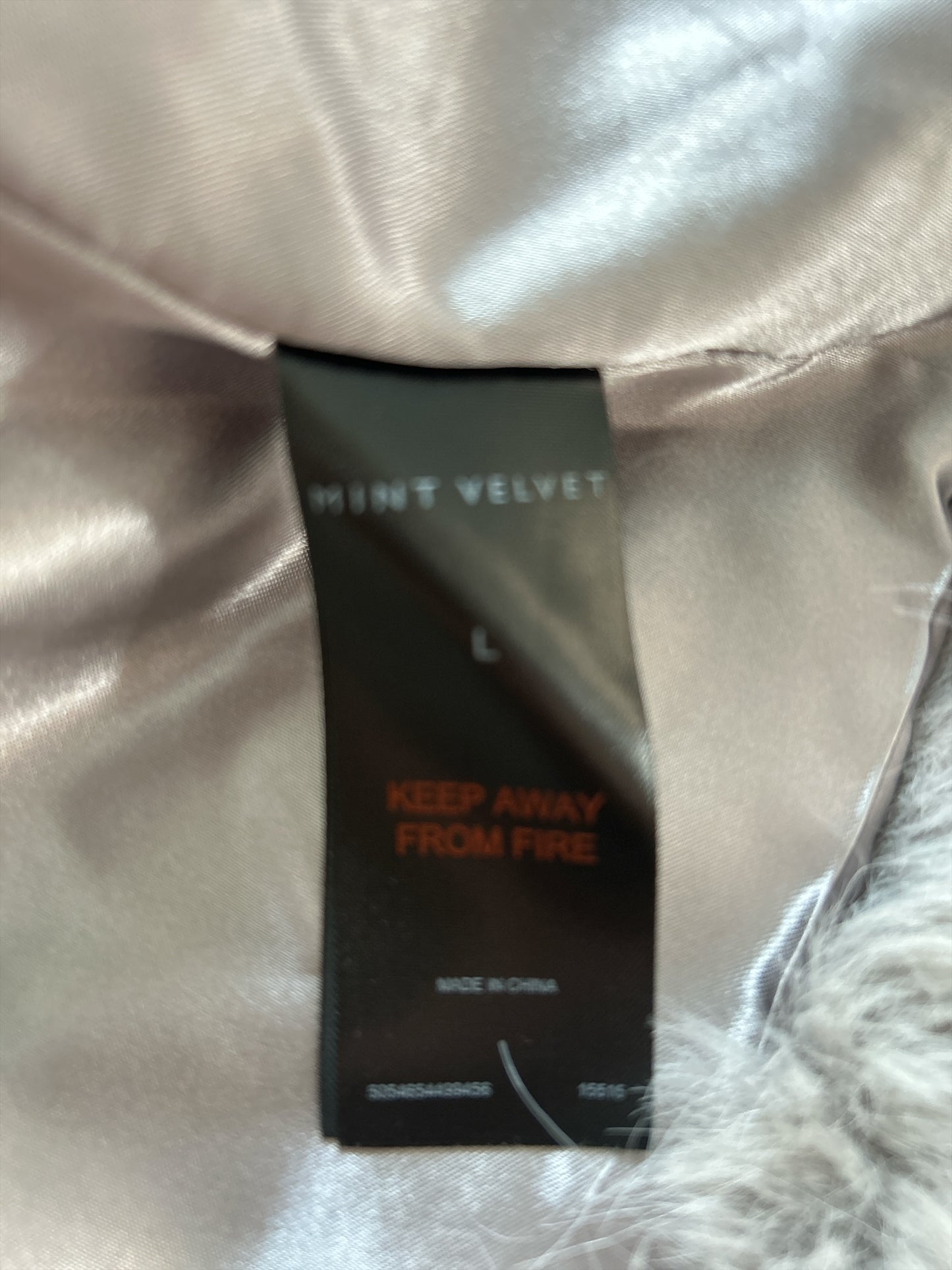 WOMENS COAT MINT VELVET UK LARGE STUNNING NEW TAGGED.