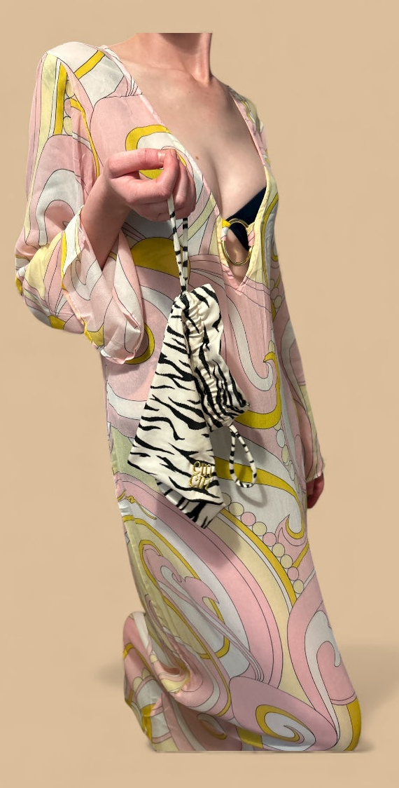 NEW WITH TAGS CIN CIN CIRQUE PRINT TOTEM MAXI DRESS IN SMALL. RRP:$270!