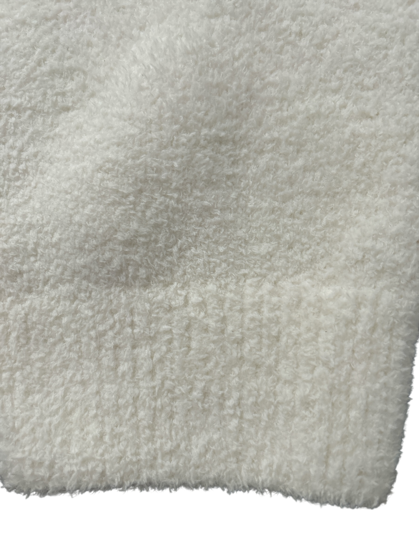 BEARFOOT DREAMS JOGGER BOTTOMS IN SUPER SOFT, FLUFFY, THICK, WARM WHITE. UK SIZE: LARGE NEW WITH TAGS.