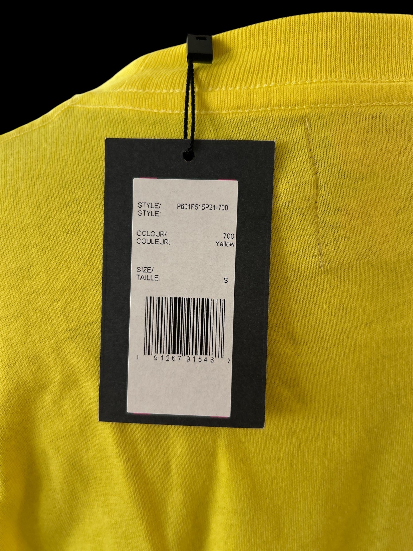 MENS MARC JACOBS HEAVEN T-SHIRT IN YELLOW SMALL UNISEX NEW & TAGGED