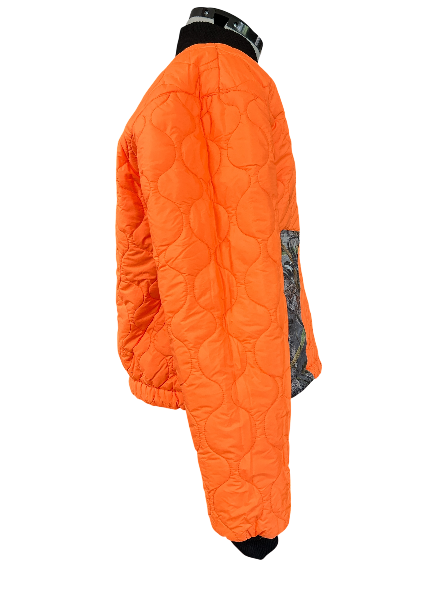 MENS REVERSIBLE PATTA BOMBER JACKET NATURE/ORANGE SIZE SMALL NEW WITH TAGS.