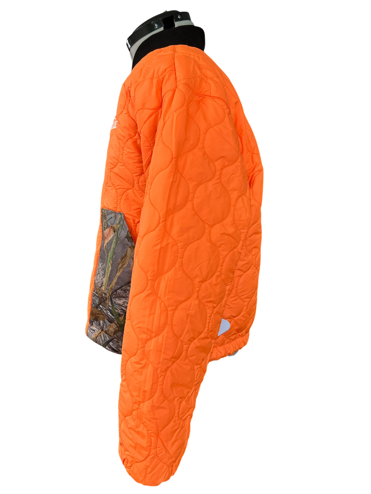 MENS REVERSIBLE PATTA BOMBER JACKET NATURE/ORANGE SIZE SMALL NEW WITH TAGS.