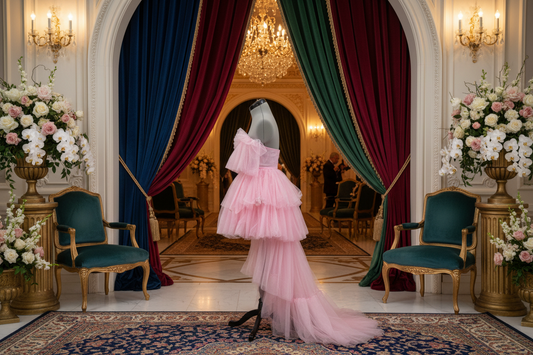 MODERN DAY COLLECTION PINK TULLE OFF SHOULDER NEW Without Tags.