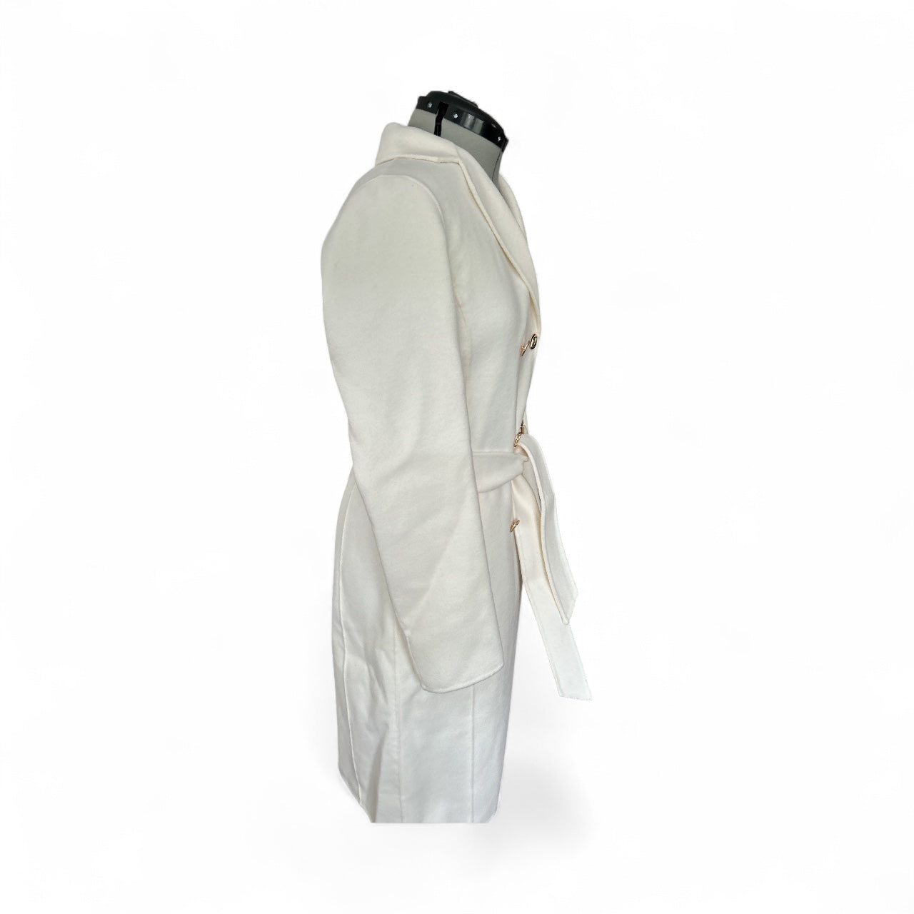 TAGGED AND NEW LIU-JO MILANO ITALIAN MADE WHITE COAT UK SIZE 12. EU.38.