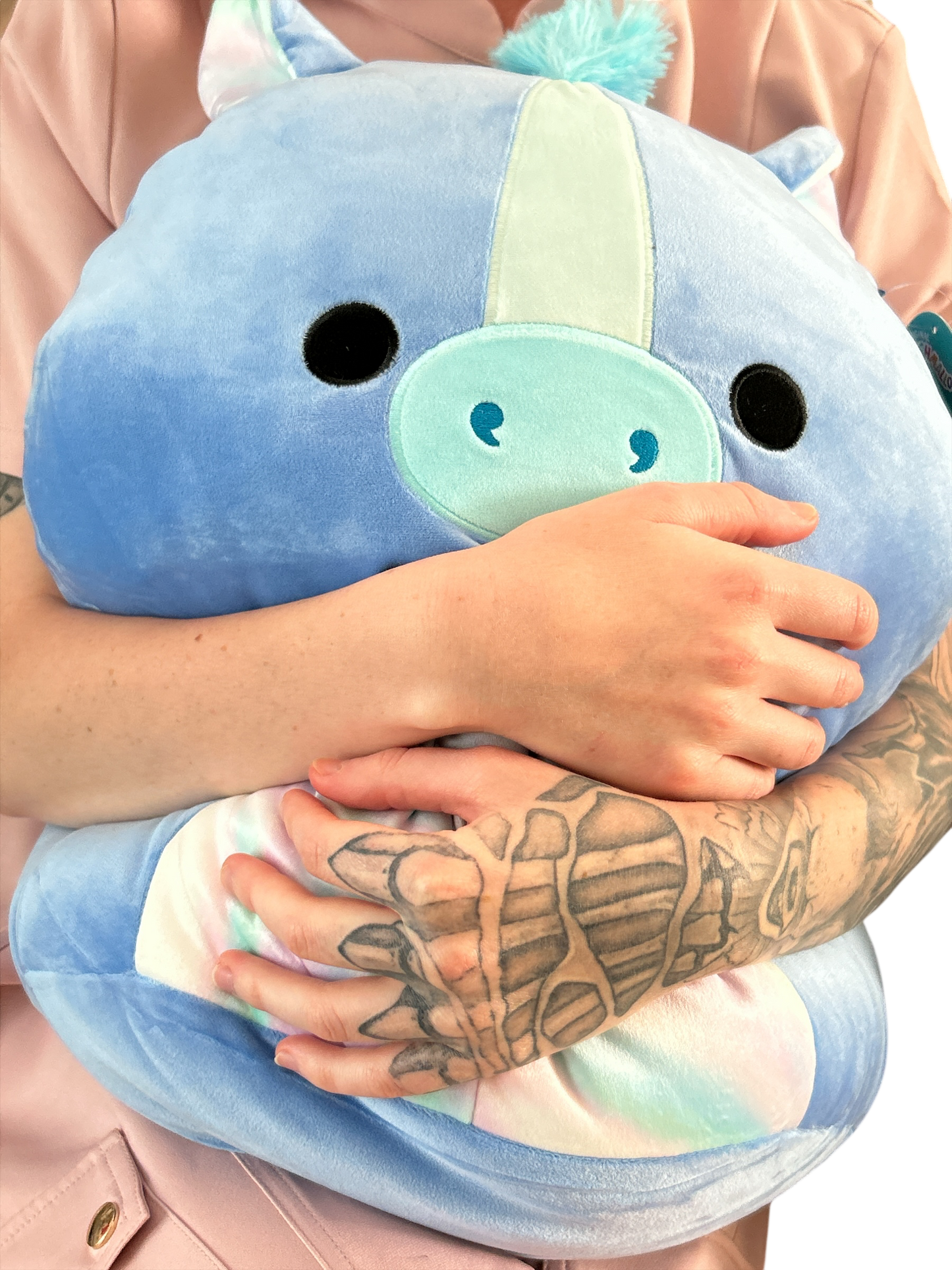 SQUISHMALLOW “ROMANO” LARGE SEAHORSE PLUSHIE 16 INCHES BIG RRP£25.00.