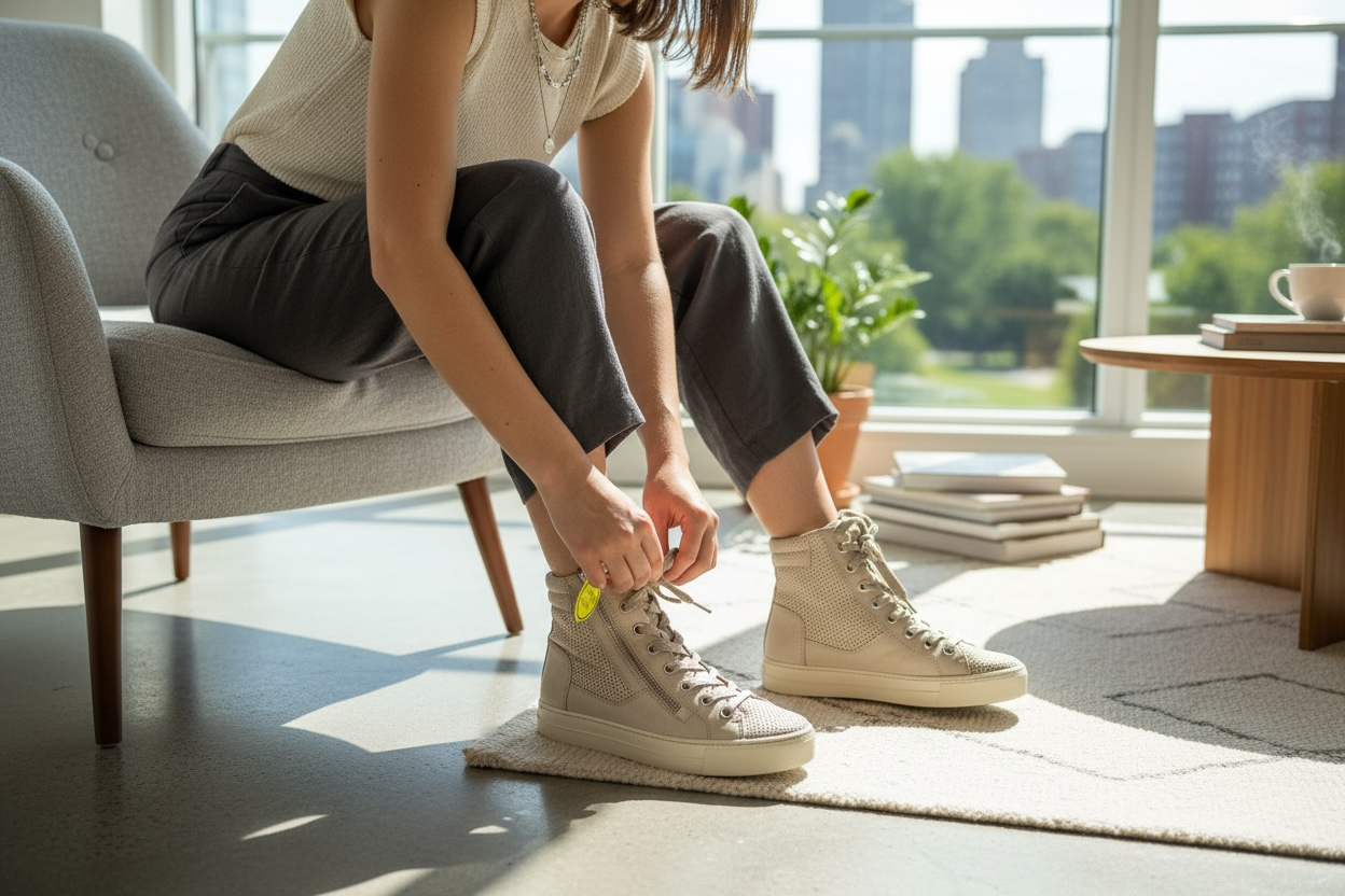 PAUL GREEN UNISEX SIBBIA HIGH TOPS NEW & BOXED SIZE UK 6. US:8.5 RRP: £136.00!