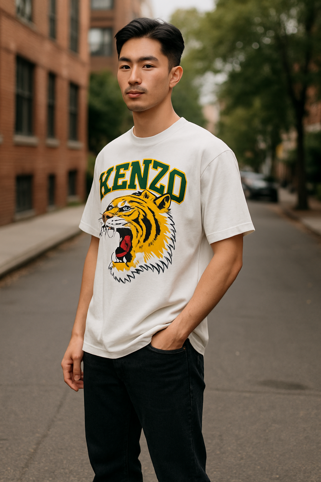 MENS/WOMENS KENZO TIGER T-SHIRT IN SIZE SMALL NEW AND TAGGED RRP £165.00!