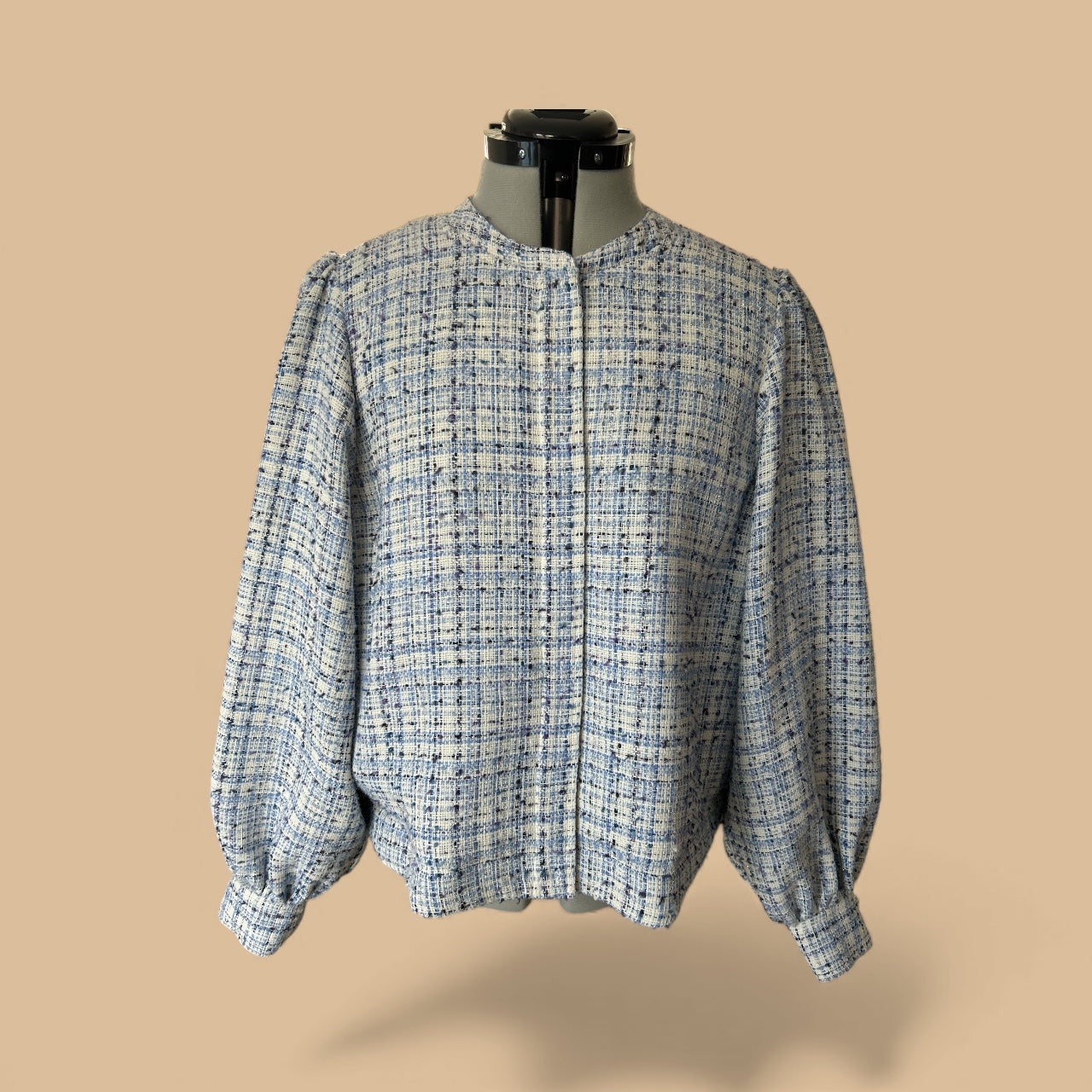 WOMANS "FABIENNE CHAPOT” STUNNING CARICE CORNFLOWER BLUE LIGHTLY PADDED JACKET