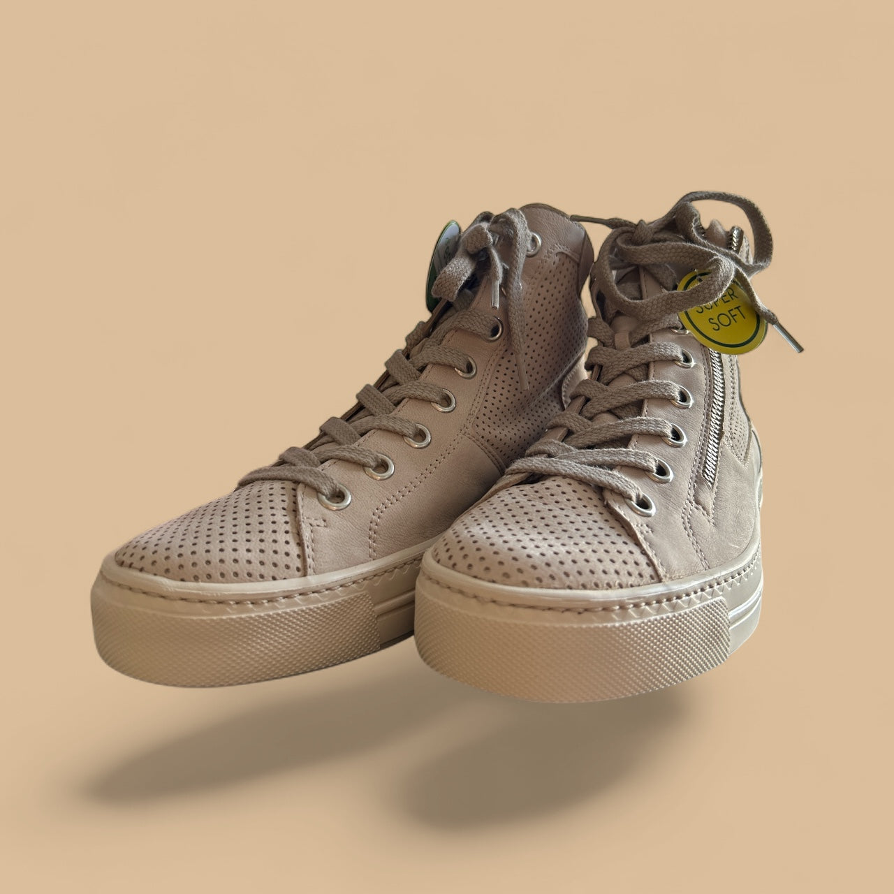 PAUL GREEN UNISEX SIBBIA HIGH TOPS NEW & BOXED SIZE UK 6. US:8.5 RRP: £136.00!