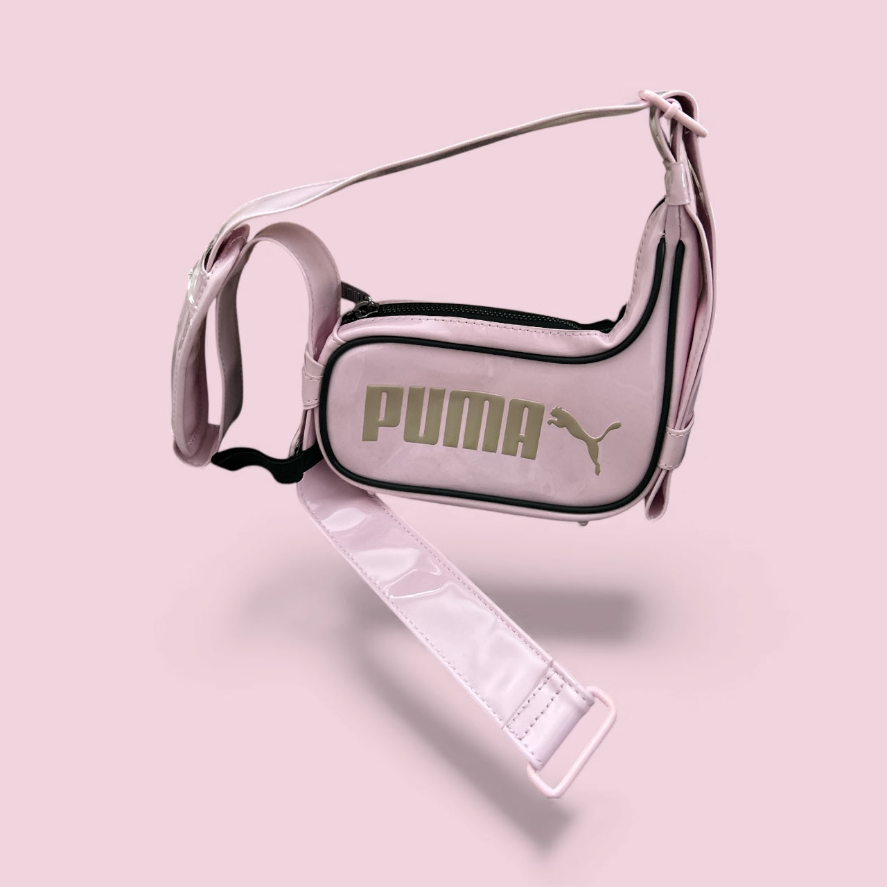 OTTOLINGER X PUMA COLLABORATION SMALL BAG IN PINK NEW.