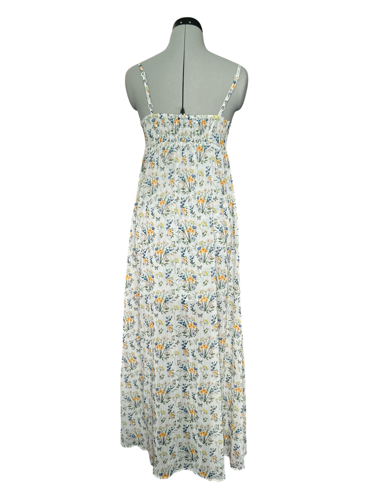 NEW WITHOUT TAGS. By PAULA JUNYENT FLORAL DRESS IN UK SIZE SMALL.