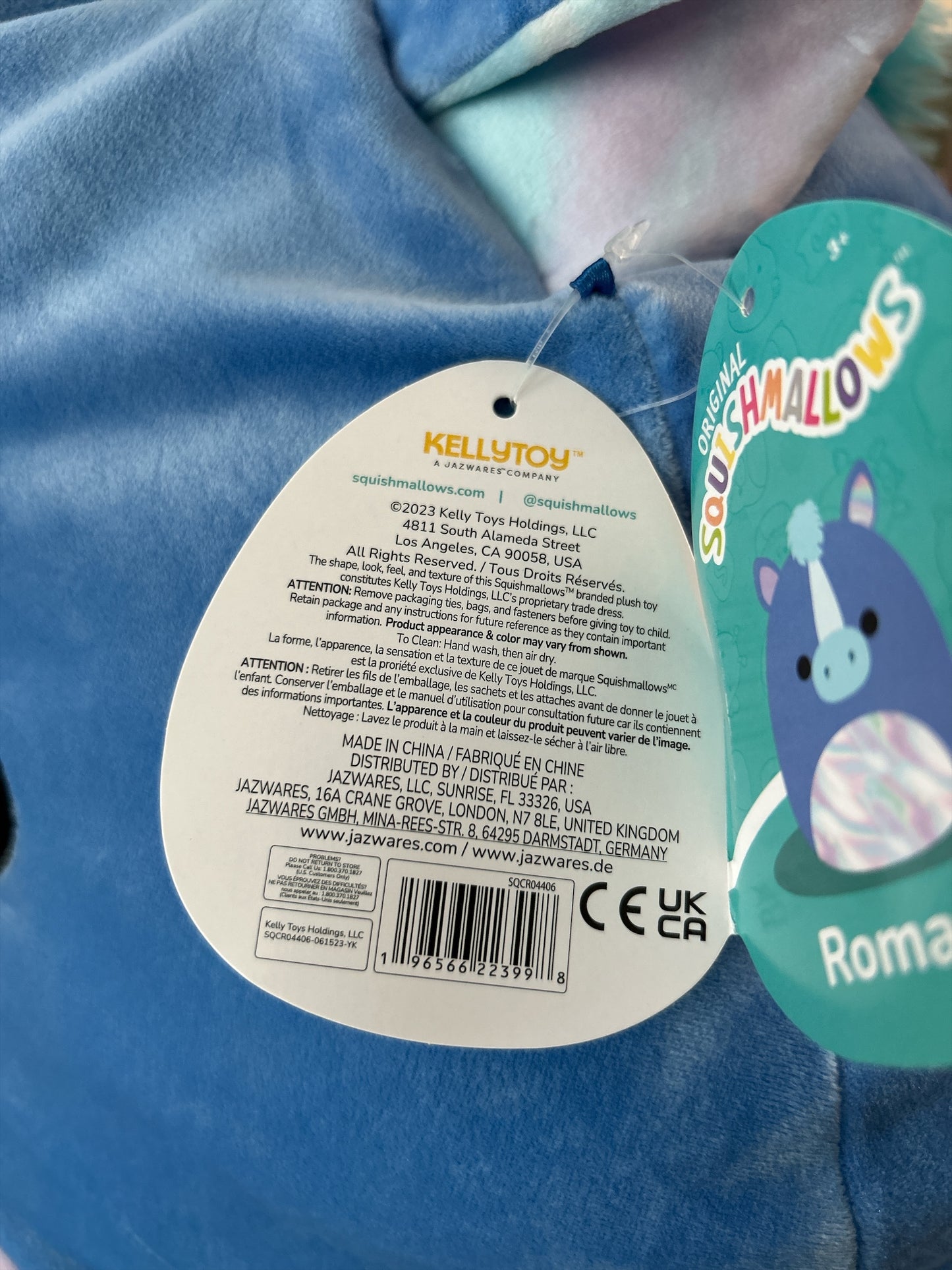 SQUISHMALLOW “ROMANO” LARGE SEAHORSE PLUSHIE 16 INCHES BIG RRP£25.00.