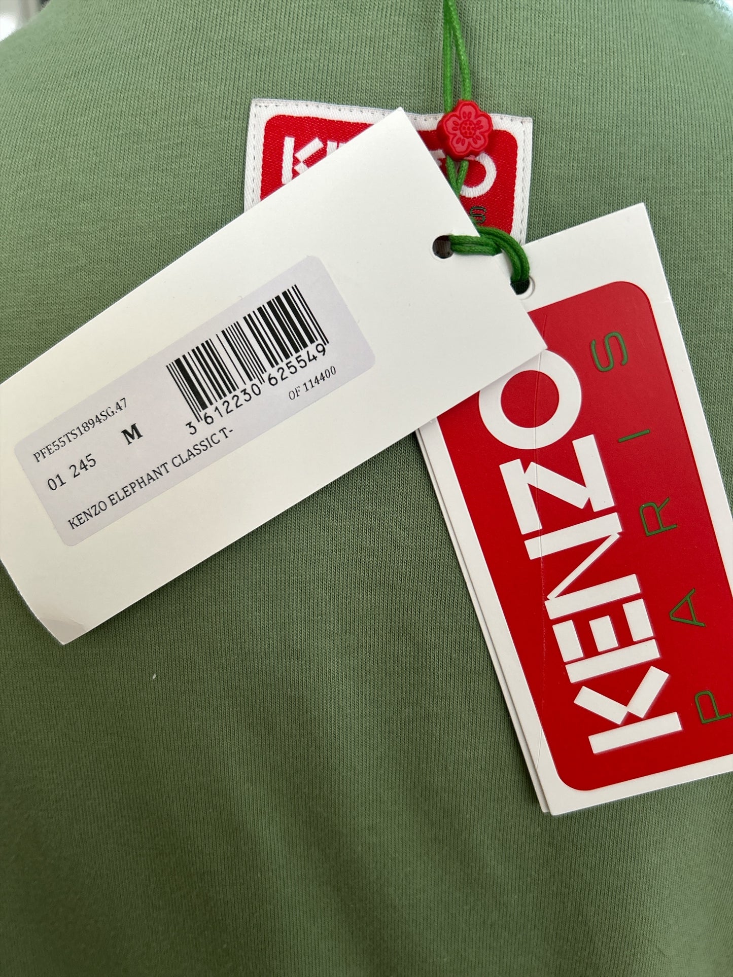 MENS KENZO PARIS ELEPHANT T-SHIRT IN MEDIUM NEW AND TAGGED RRP £139.00!