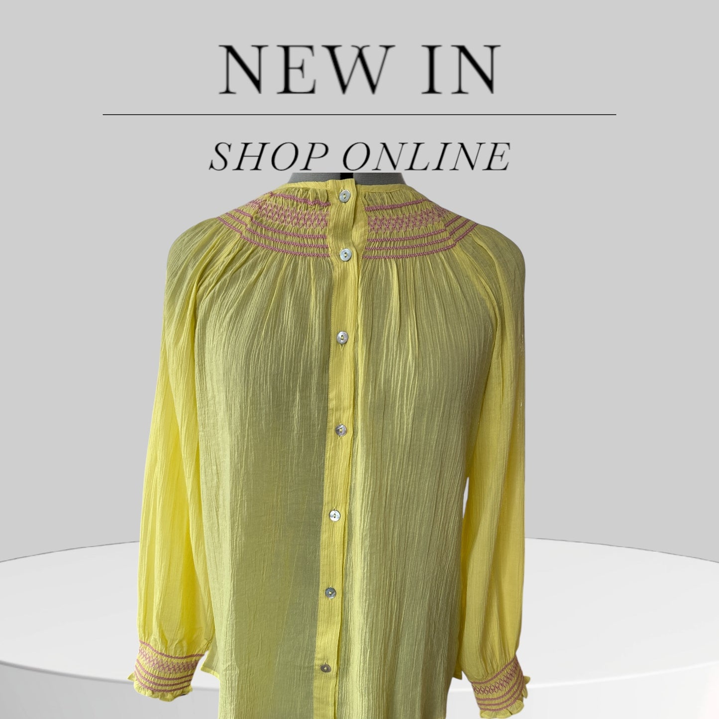 MARIA DELAORDEN WOMENS YELLOW SUNSHINE TOP UK 12/14 (M) NEW TAGGED RRP: e115.00