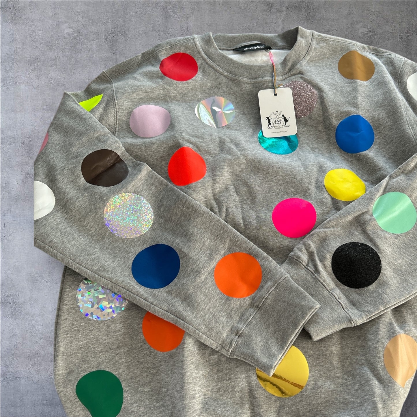 STARSTYLING UNISEX JOGGERS AND X TOP SPOTS UK SIZE LARGE/XLARGE NEW & TAGGED