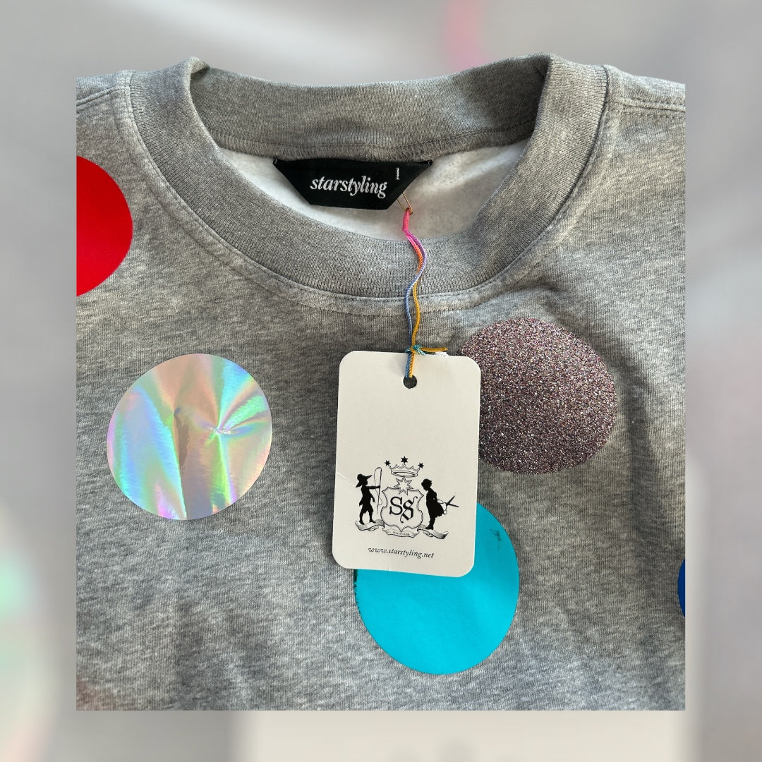 STARSTYLING UNISEX JOGGERS AND X TOP SPOTS UK SIZE LARGE/XLARGE NEW & TAGGED