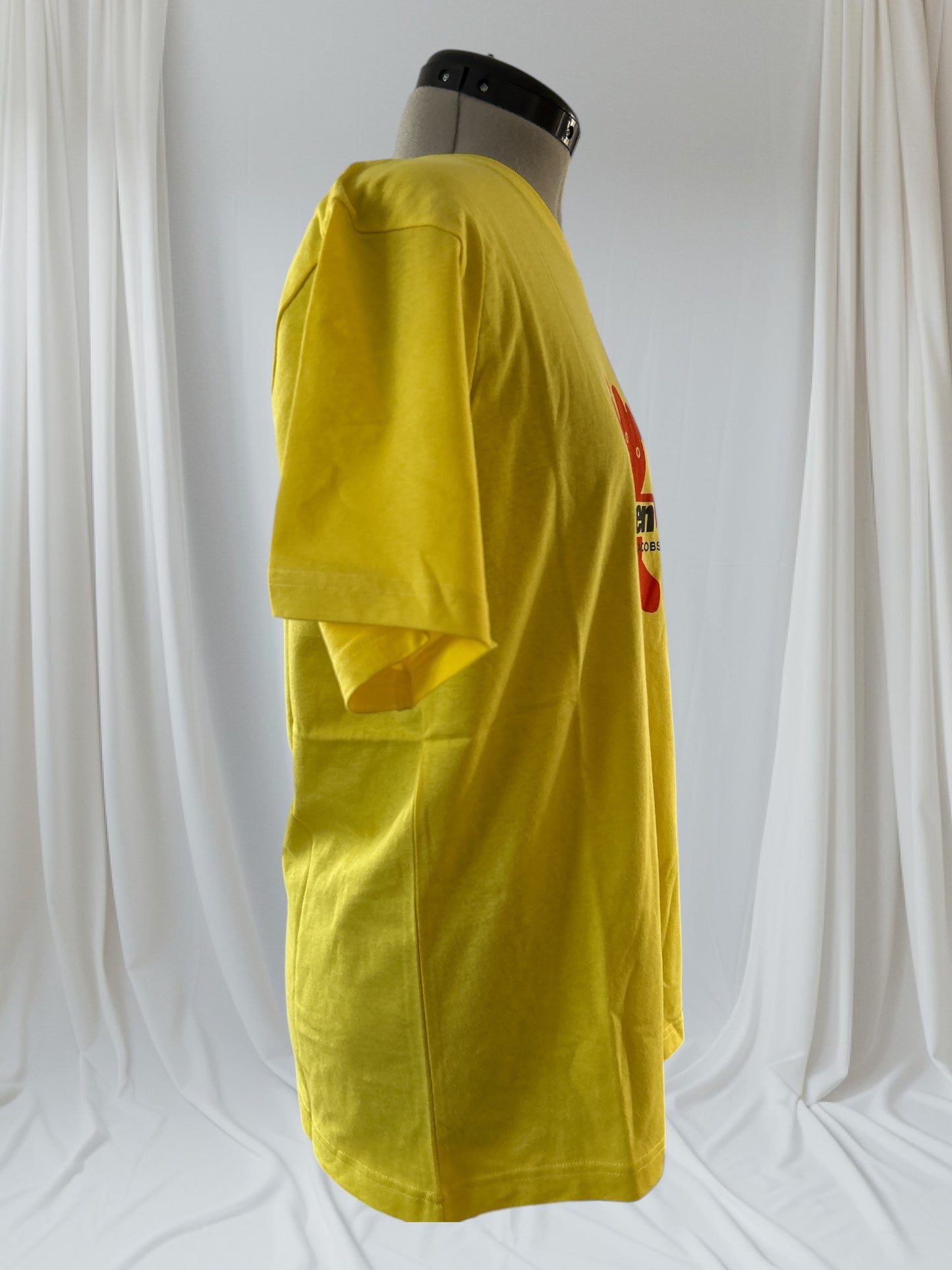 MENS MARC JACOBS HEAVEN T-SHIRT IN YELLOW SMALL UNISEX NEW & TAGGED