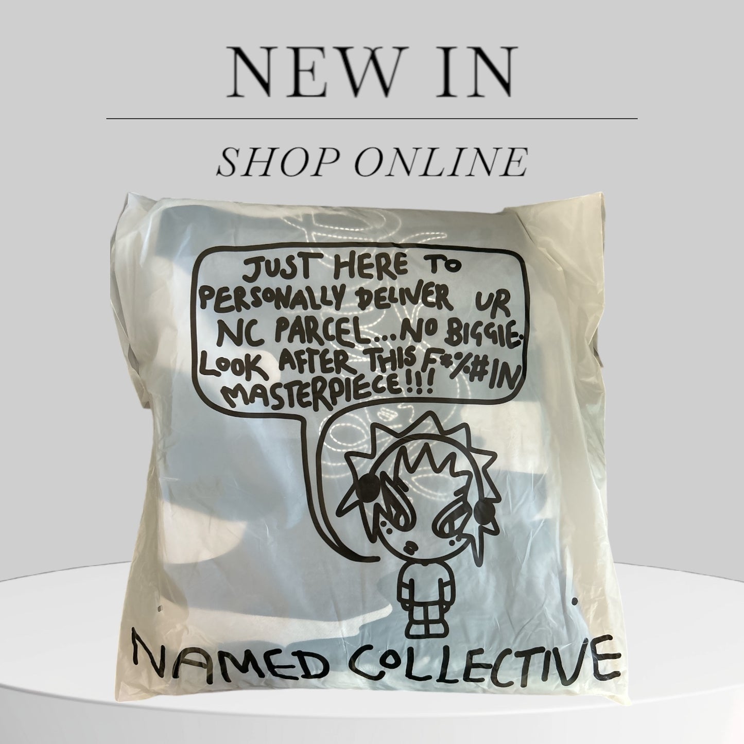 UNISEX NAMED COLLECTIVE OVERSIZED SWEATPANTS NEW TAGGED MEDIUM.