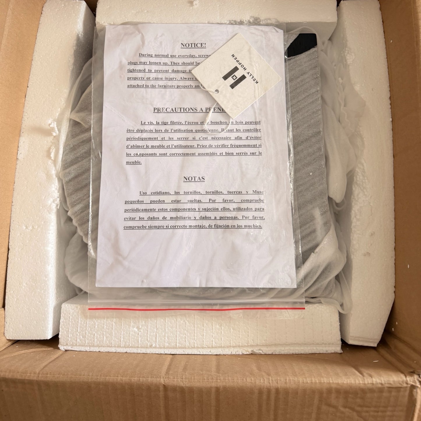 KELLY HOPPEN, ANDREW MARTIN, ELI DESIGNER TABLE/STALL NEW IN BOX