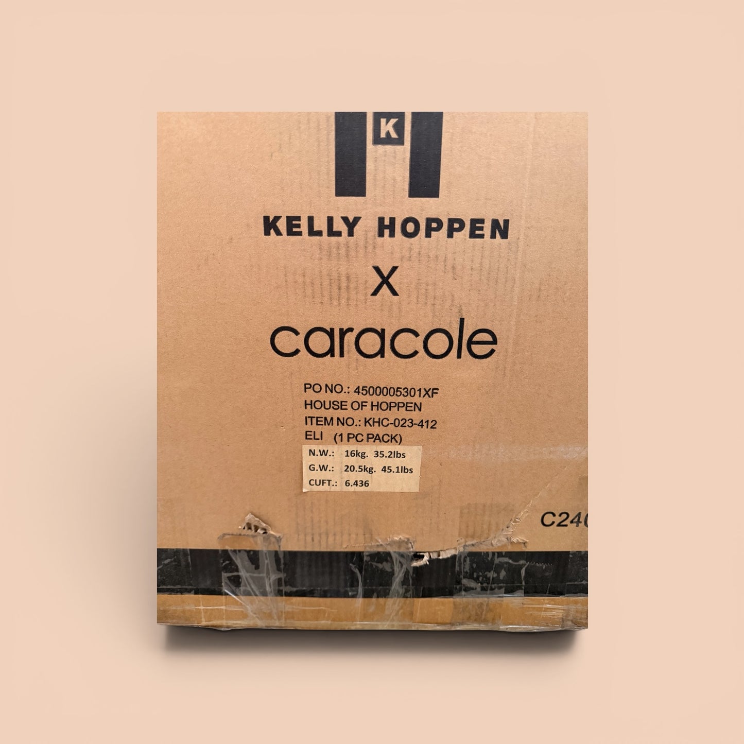 KELLY HOPPEN, ANDREW MARTIN, ELI DESIGNER TABLE/STALL NEW IN BOX