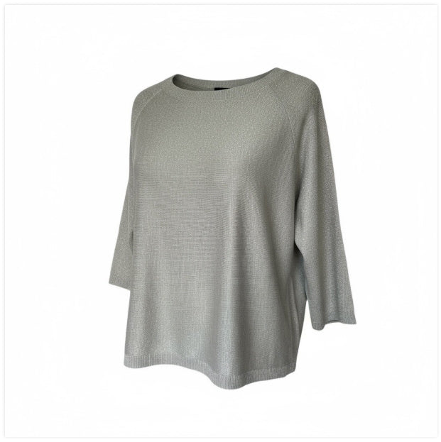 WOMENS WHITE LABEL THE WHITE CO. SPARKLE TOP SIZE MEDIUM NEW TAGGED.