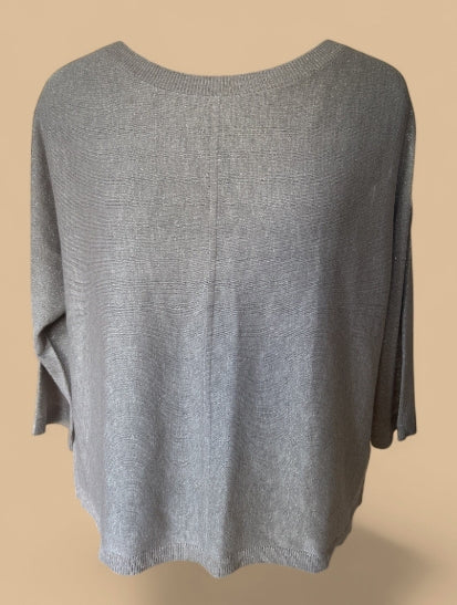 WOMENS WHITE LABEL THE WHITE CO. SPARKLE TOP SIZE MEDIUM NEW TAGGED.