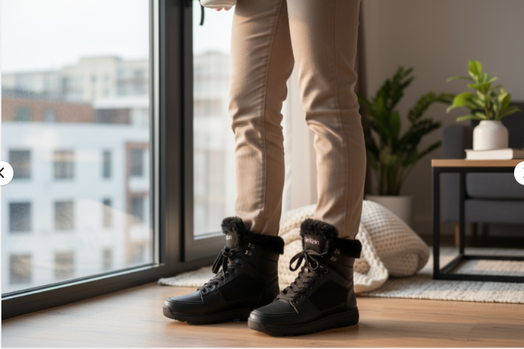 WOMENS CALVIN KLEIN FAUX FUR BOOTS UK SIZE 6.EU.40 NEW TAGGED